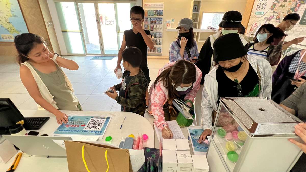 「離島喝水趣，綠色生活連線活動限時抽好禮」綠島場_民眾簽到_1